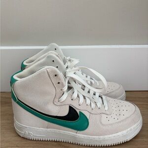 Nike Air Force High Suede - Cream